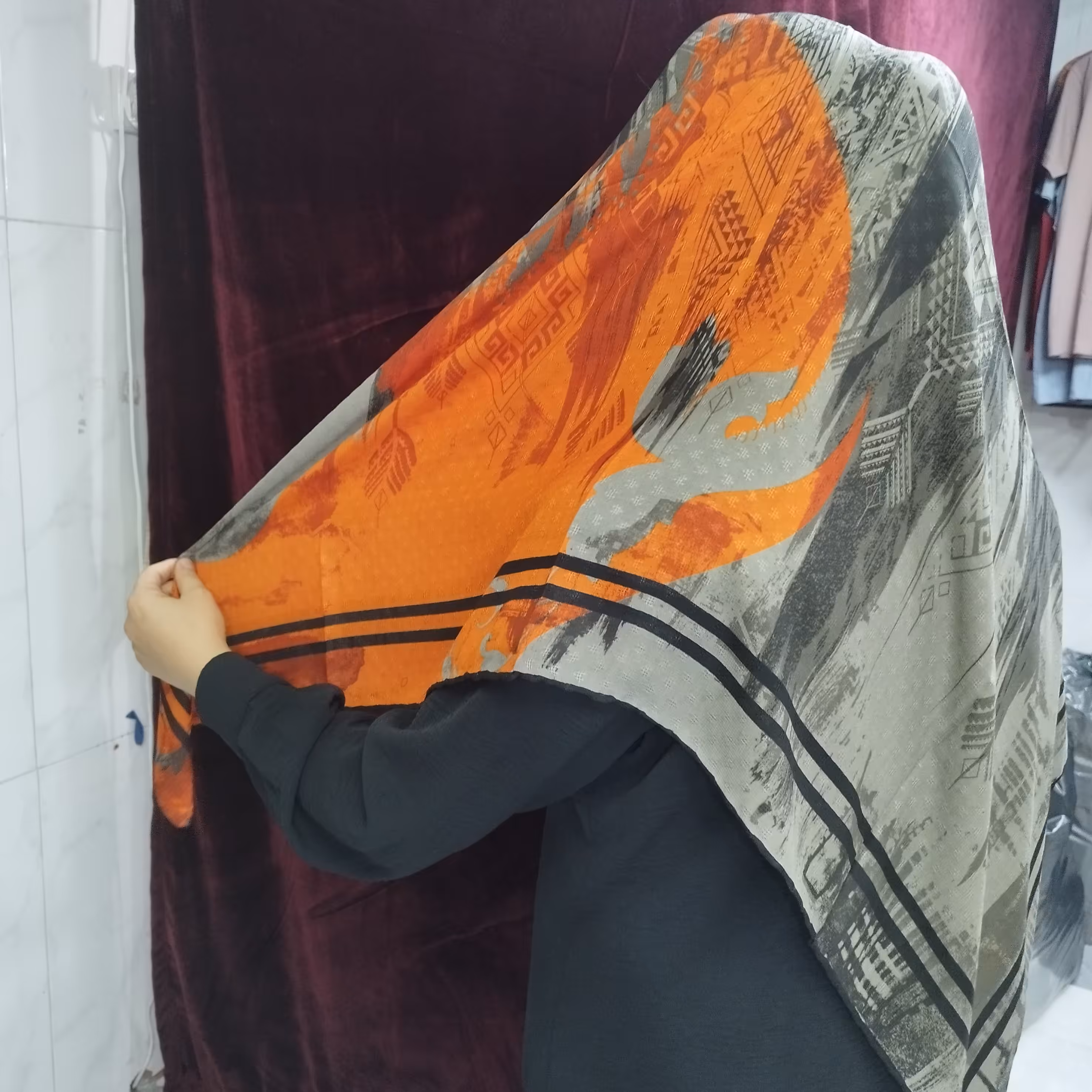 روسری پاییزی 