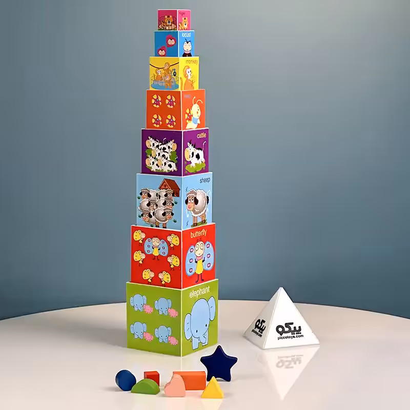 برج مکعب هوش 8 عددی کد 5567495