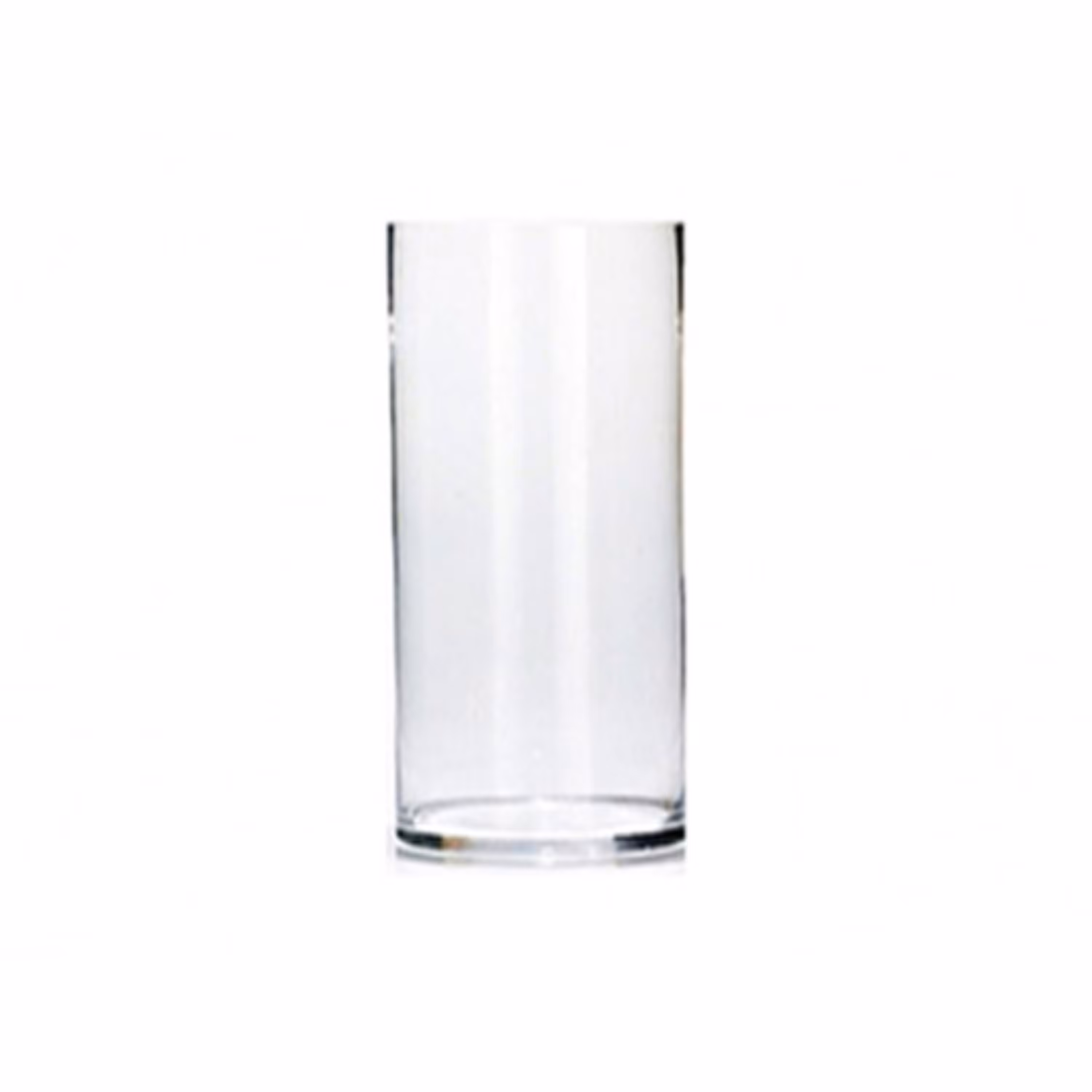 گلدان شیشه ای دهانه 12 - ارتفاع 30 سانتیمتر (پس کرایه)