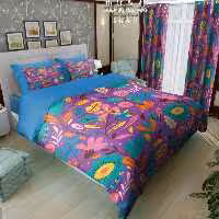 سرویس روتختی 1 نفره تنسل چاپی برندترک لند (Turk Land)  کد rs 18