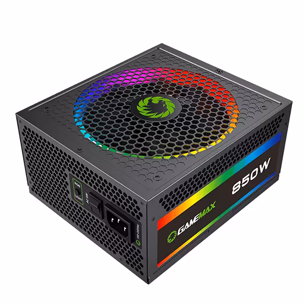 پاور گیمینگ گیم‌ مکس مدل RGB 850 سری GOLD - پردیس پازار