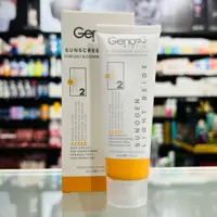 ضد آفتاب بژ روشن 2 پوست چرب SPF50 ژنو