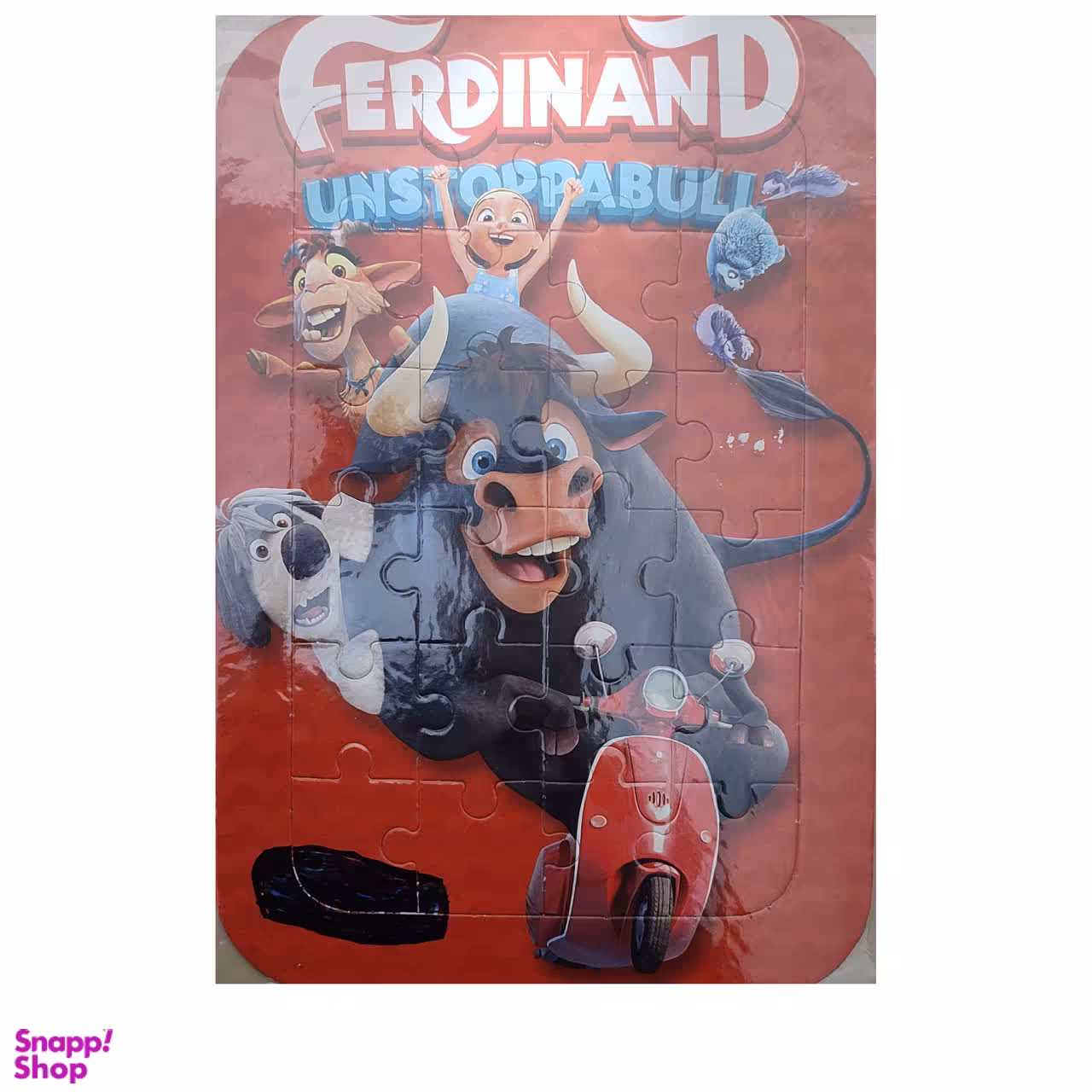 پازل 24 تکه طرح گاو فردیناند