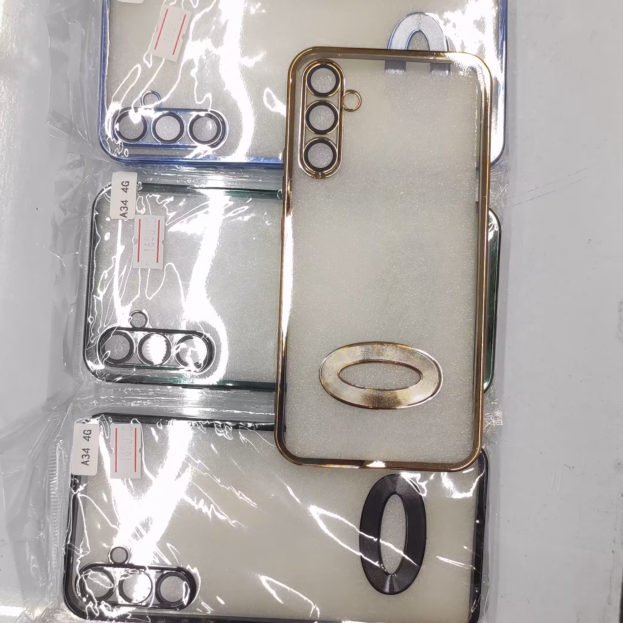 گارد ژله ای  دور طلایی  A34   4g