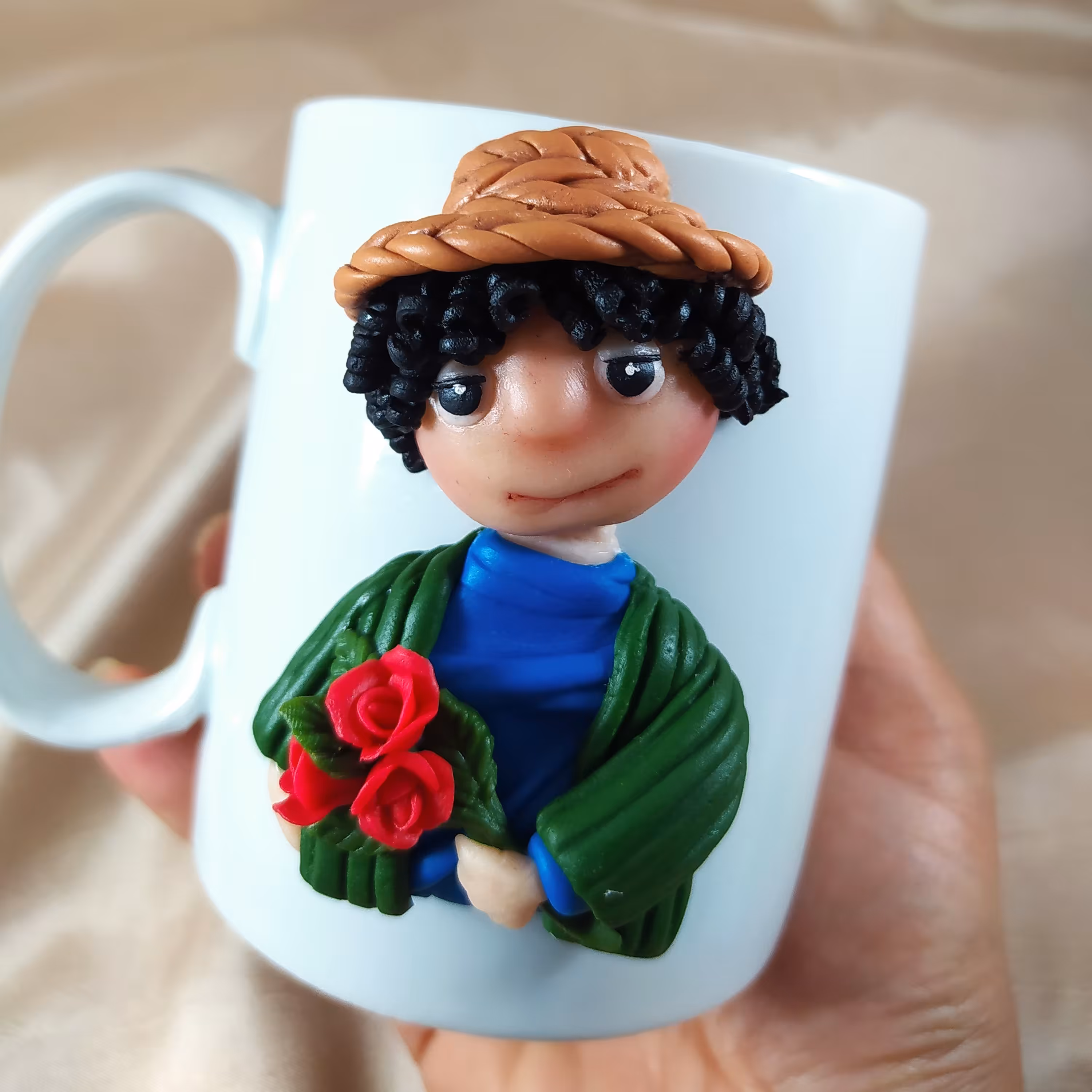 ماگ عروسکی با طرح بچه