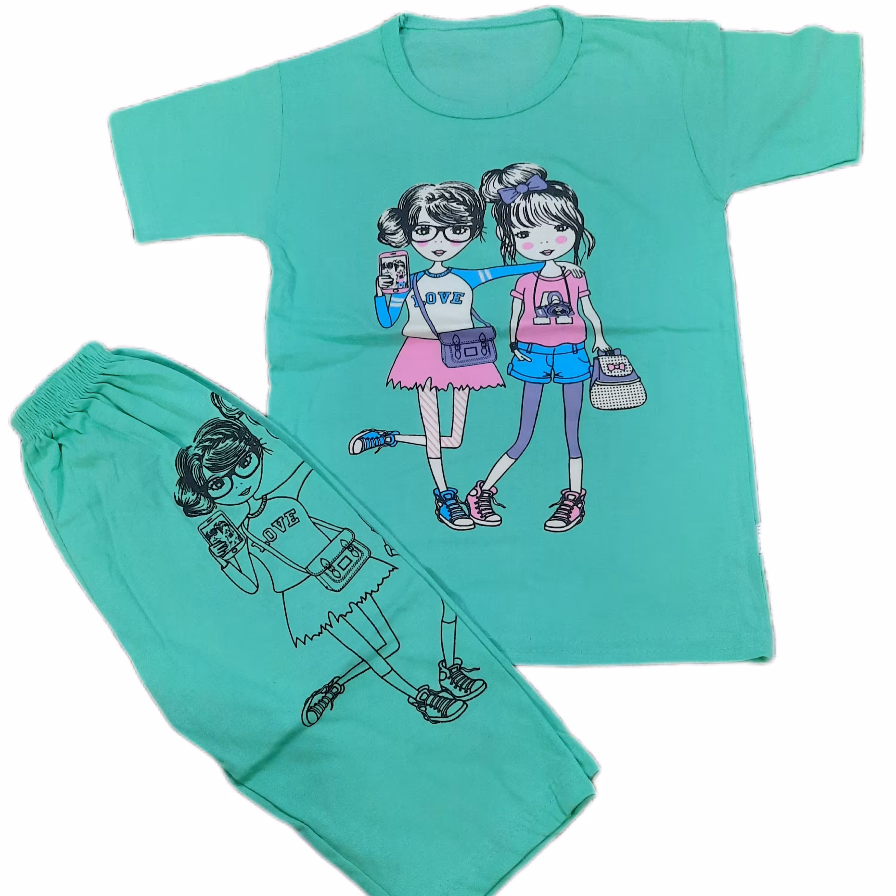 تیشرت شلوارک پرنسس