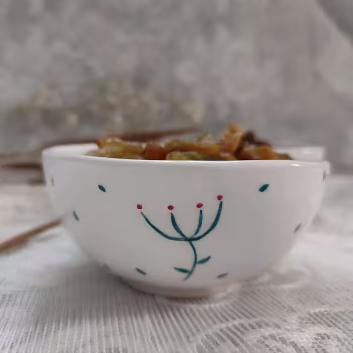پیاله ترشی سرامیکی دستساز