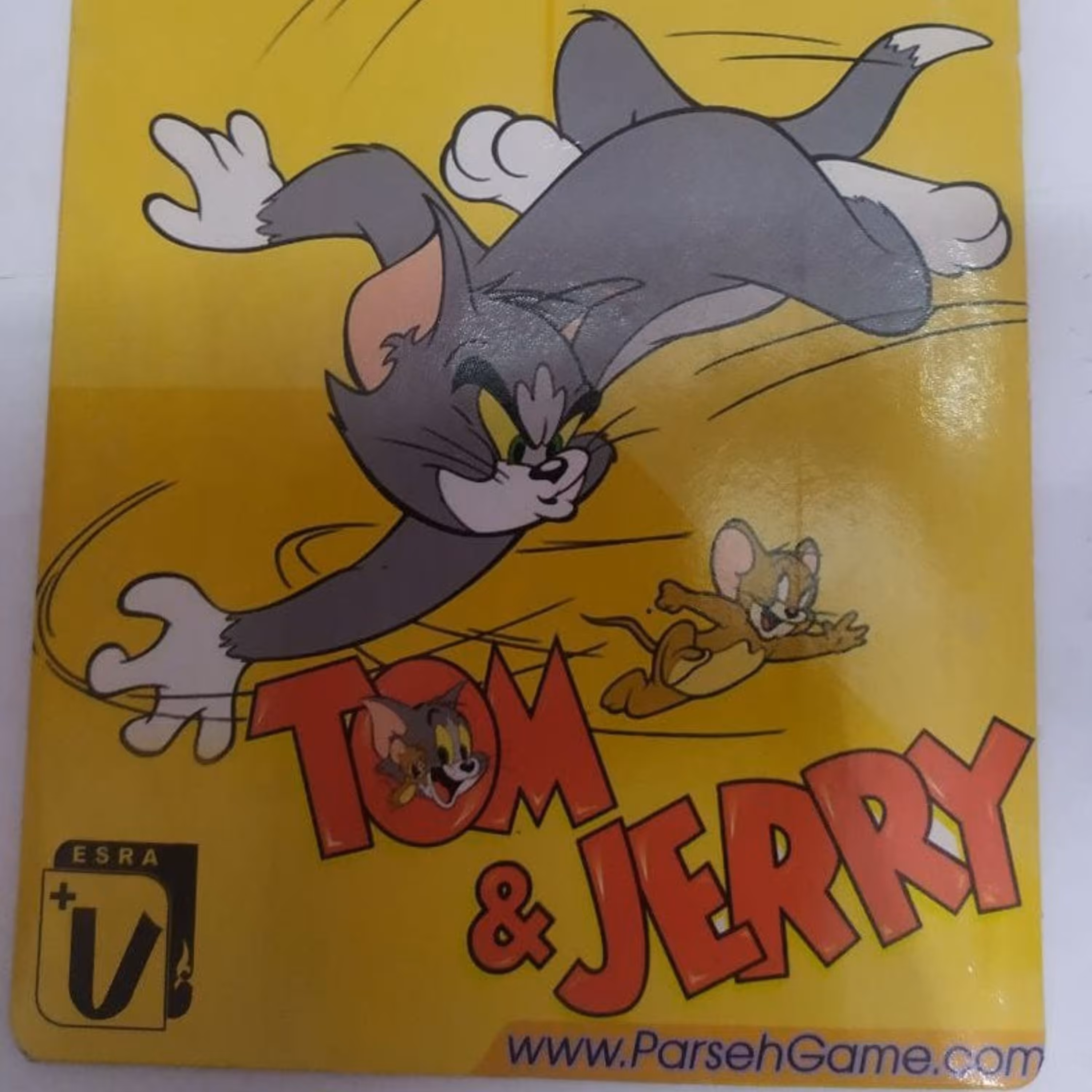 بازی پلی استیشن 2 Tom And Jerry