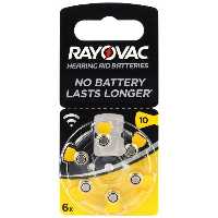 باتری سمعک ریواک ضد نویز شماره 10 RAYOVAC