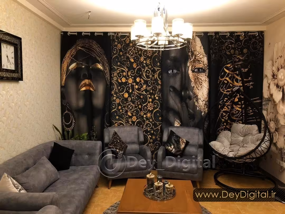 نمونه اجرایی پرده