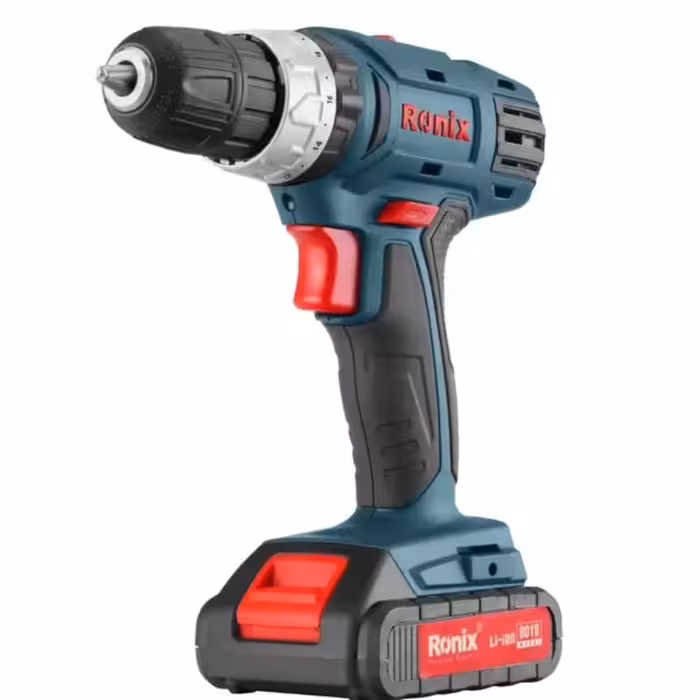 ست ترکیبی دریل چکشی شارژی 18 ولت با ابزار دستی 