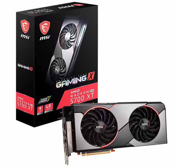 کارت گرافیک ام اس آی مدل Radeon RX 5700 XT GAMING X با حافظه 8 گیگابایت
