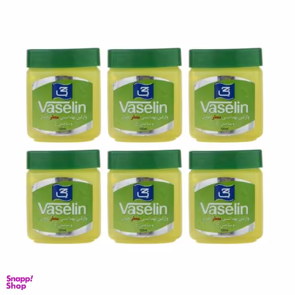 وازلین جی کد 001 حجم 120 میلی لیتر مجموعه 6 عددی