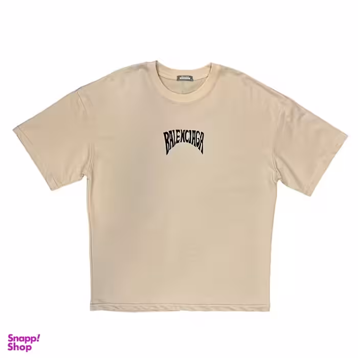 تيشرت مردانه طرح بالنسیاگا كد T59 رنگ كرم