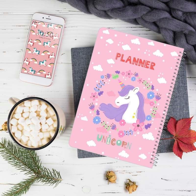 پلنر روزانه 75برگ طرح یونیکورن جدید