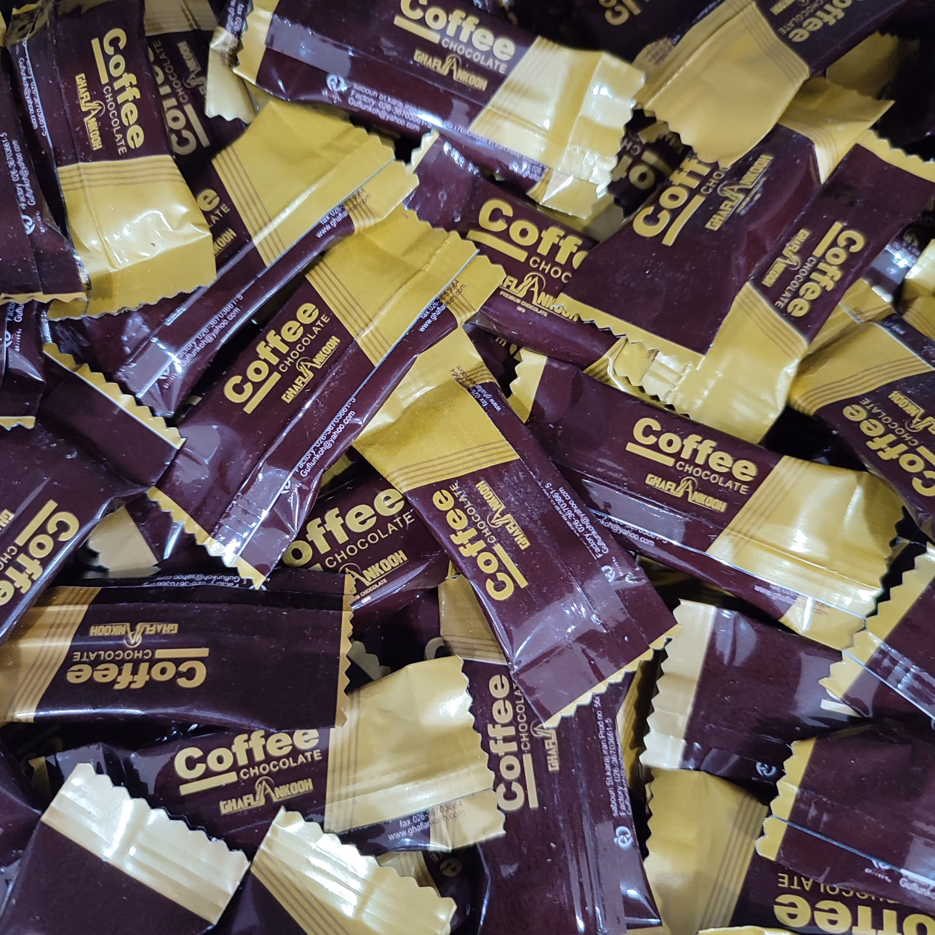 شکلات قهوه پریمیوم قافلانکوه  طعم بسیار عالی مناسب برای کافی شاپها و مصارف شخصی 