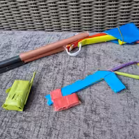 پک پسرانه تفنگ  کاغذی