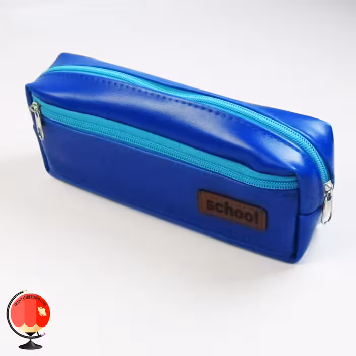 جامدادی اسپرت سه زیپ سورمه ای اسکول