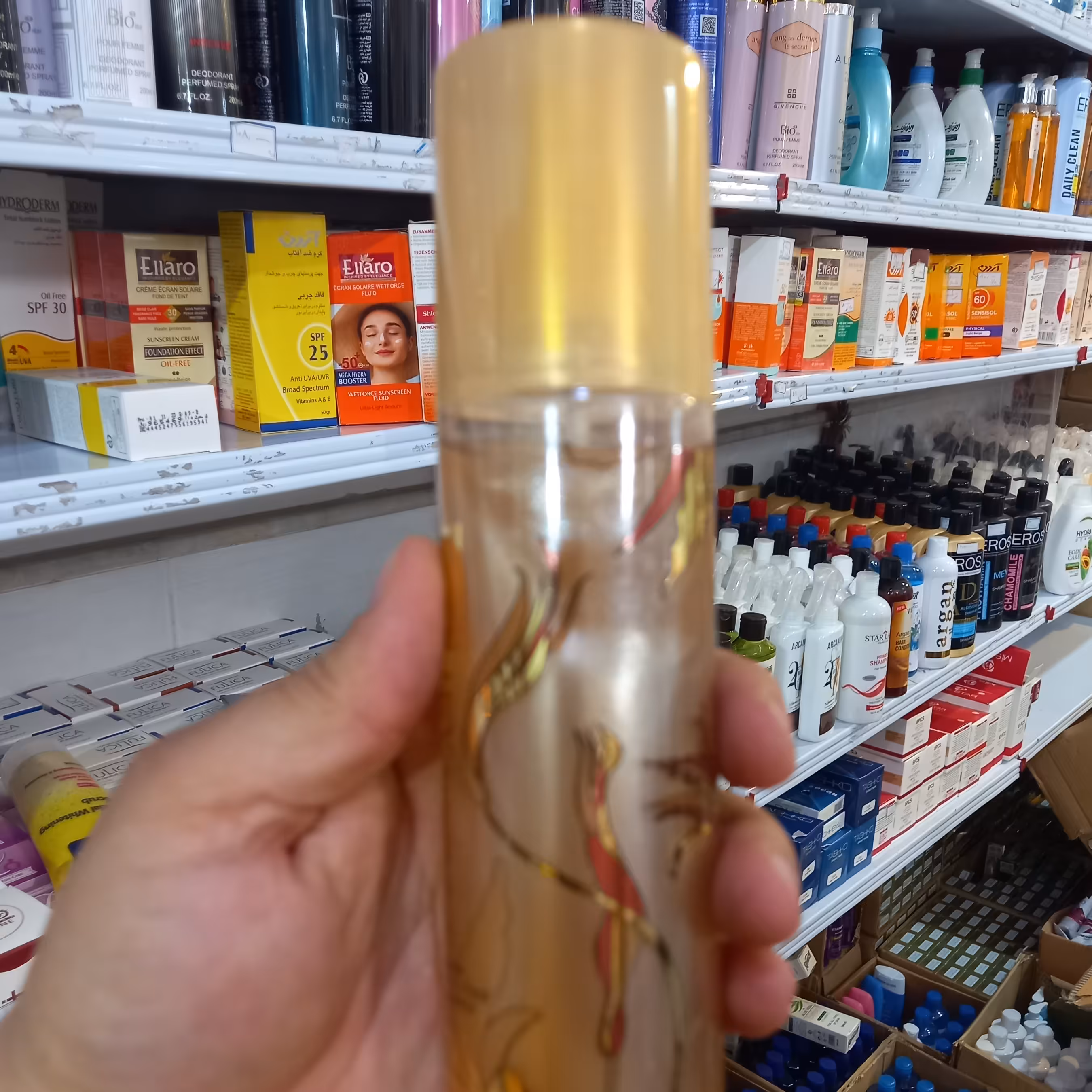 بادی اسپلش مای شاین دارطلایی 200میل بادی اسپلش  مای بادی اسپلش شاین دار  آرایشی قم