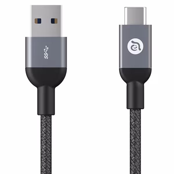 کابل 1 متری آدام المنتس ADAM ELEMENTS تبدیل USB-C به USB3.0 مدل CASA M100 - خاکستری - Hiapple.ir