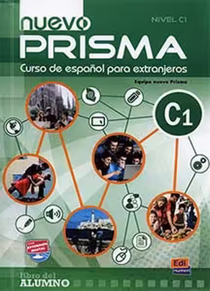 کتاب آموزش اسپانیایی Nuevo Prisma C1