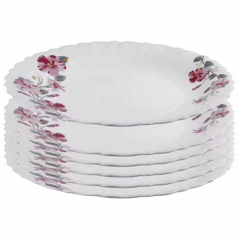 بشقاب خورش خوری پارس اپال طرح جوبا 18 عدد کد 769  