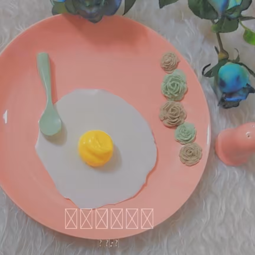صابون تزیینی مدل تخم مرغ