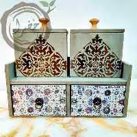 باکس چوبی کشودار