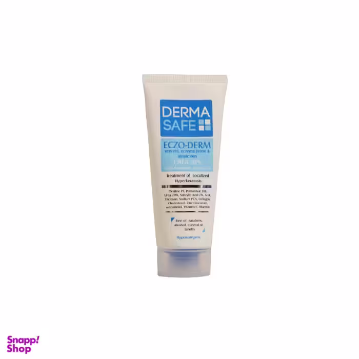 کرم ژل مرطوب کننده درماسیف حاوی اوره 20% مناسب پوست بسیار خشک و اگزمایی وزن 40 گرم