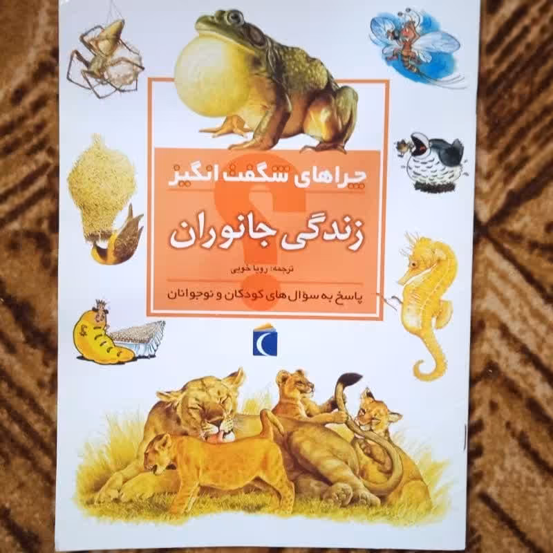 زندگی جانوران قطع بزرگ رحلی کاغذ تحریر  32صفحه