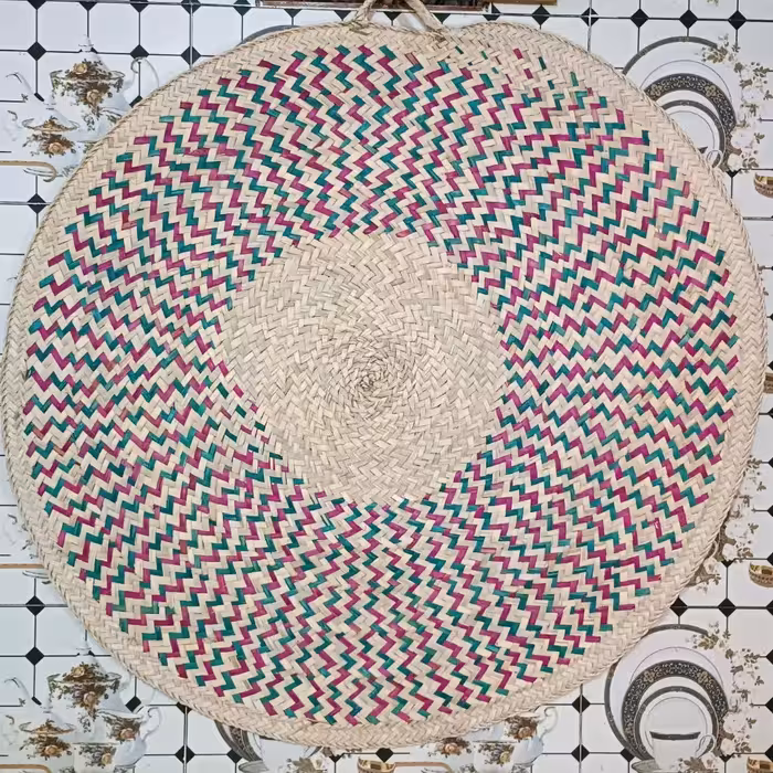 سفره حصیری 110 سانتیمتری