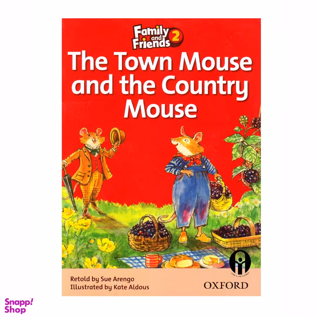 کتاب The Town Mouse and the Country Mouse اثر Retold by Sue Arengo انتشارات الوندپویان