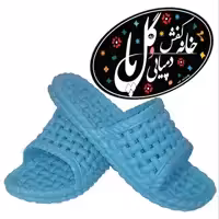دمپایی مردانه استخری و حمامی ژله ای صادقی آبی