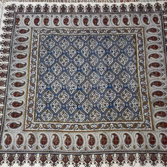 سفره ورومیزی قلمکاری صادراتی 4نفره 