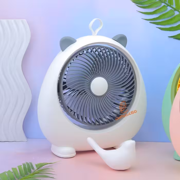 فن (پنکه) پرتابل رومیزی شارژی بزرگ