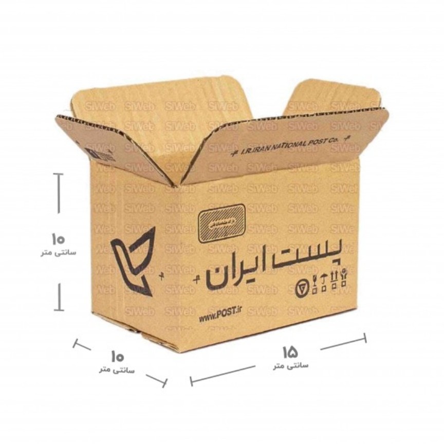 کارتن پستی سایز 1 ( پک 300 عددی)