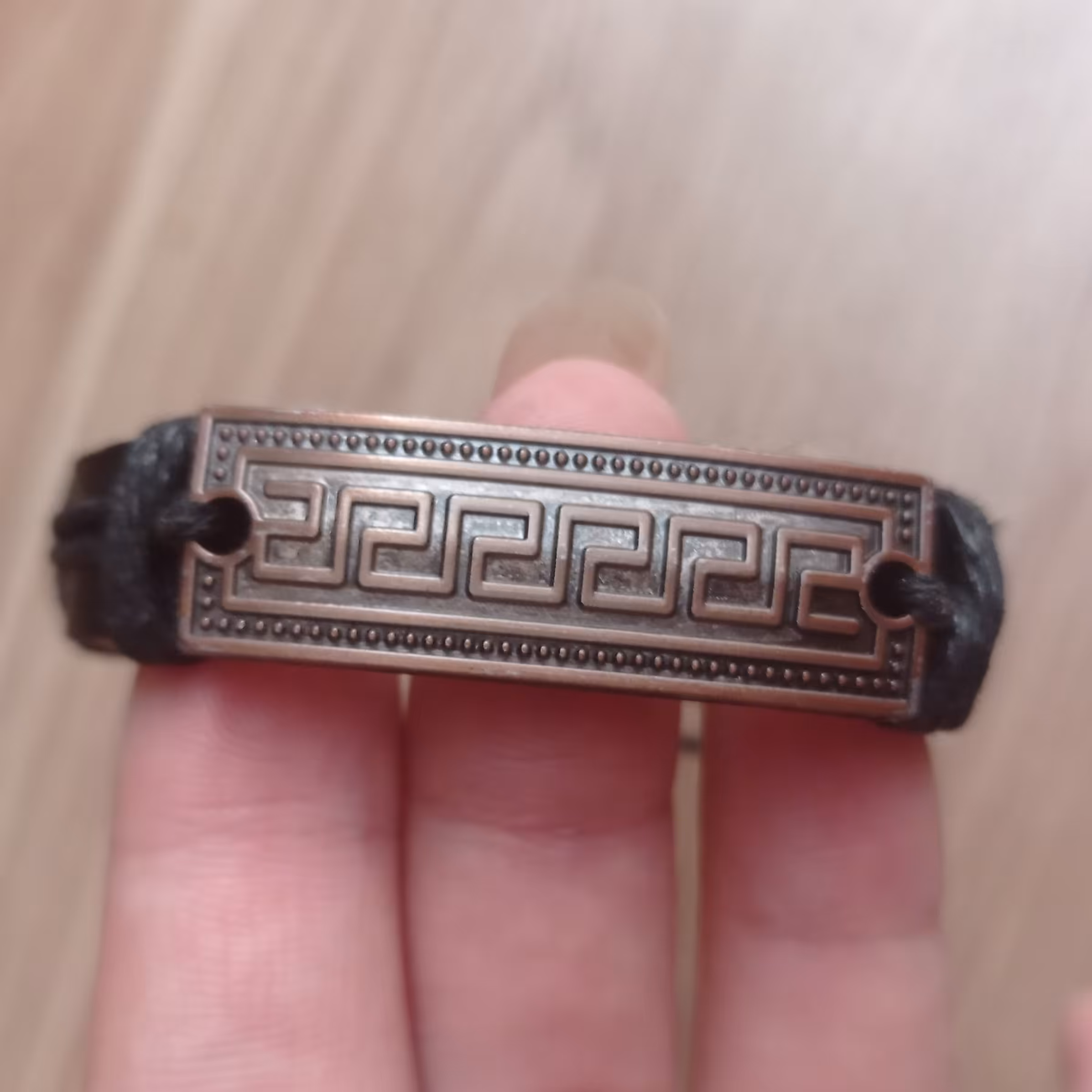 دستبند چرمی کد 1