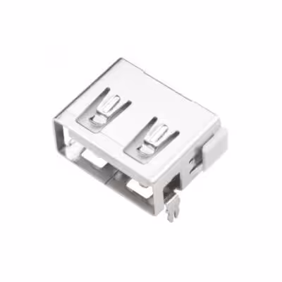مجموعه 26 عددی کانکتور USB-A مادگی کوتاه 10mm رنگ سفید