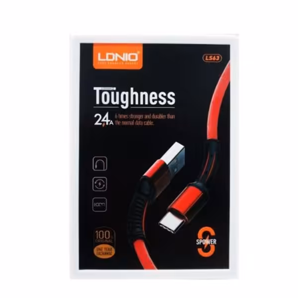 کابل تبدیل USB به Micro الدینیو مدل LDNIO LS63