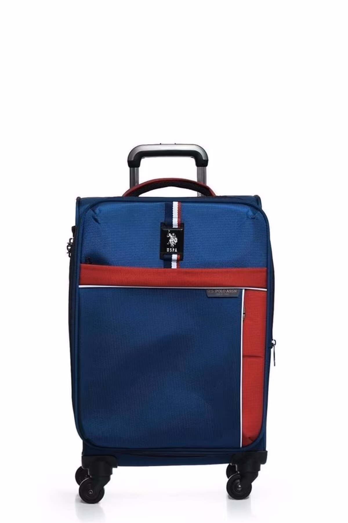 چمدان و ساک آبی مردانه زنانه پارچه دریایی یونیسکس اندازه کابین PLVLZ22802CK U.S. Polo Assn.
