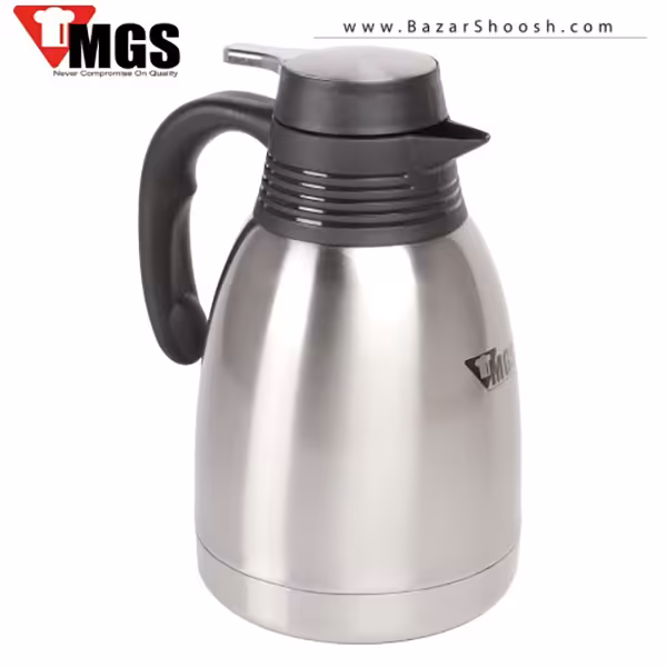 فلاسک 1.2 لیتری استیل MGS مدل کلاغی