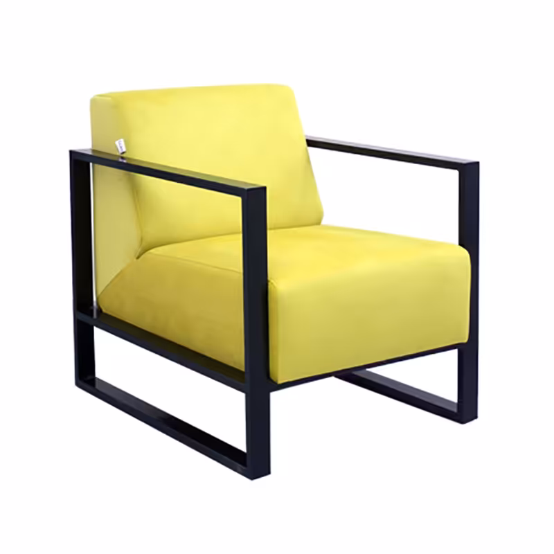 مبل تکنفره N53 دسته مشکی