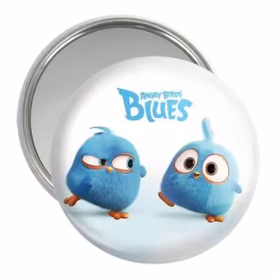 آینه جیبی خندالو مدل پرندگان خشمگین Angry Birds کد 13862