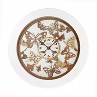 ساعت دیواری چوبی مدل کیتا رویال کد CKS 622-W60 - (قطر 60 cm)