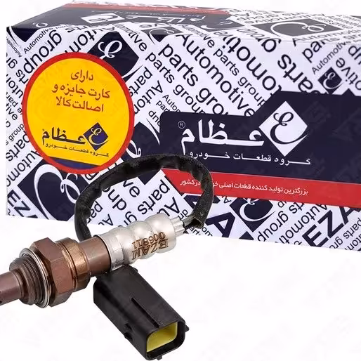 سنسور اکسیژن بالا پراید یورو 4 کانکتور مربعی مشکی عظام