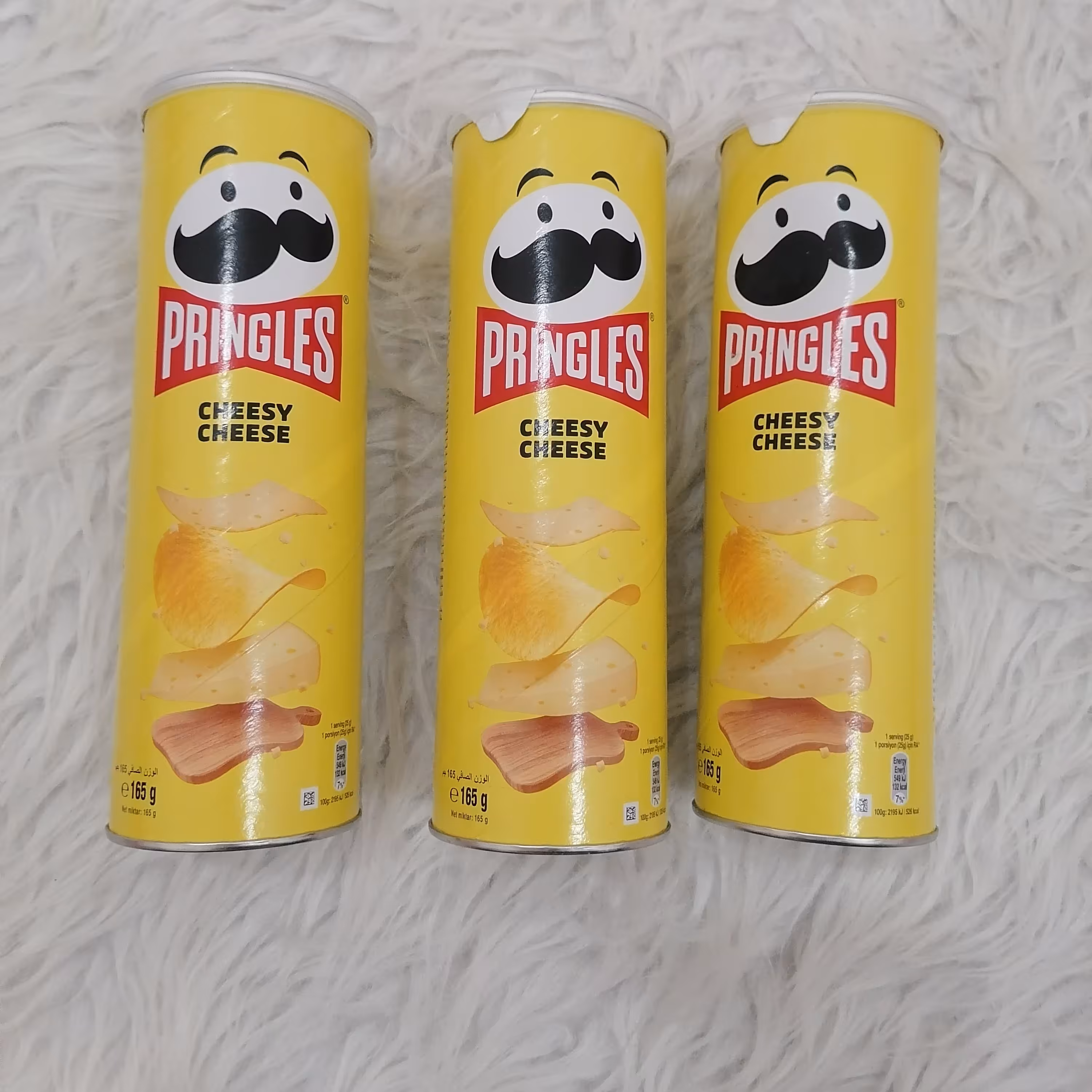 چیپس پرینگلزpringlesپنیری اورجینال 165گرم