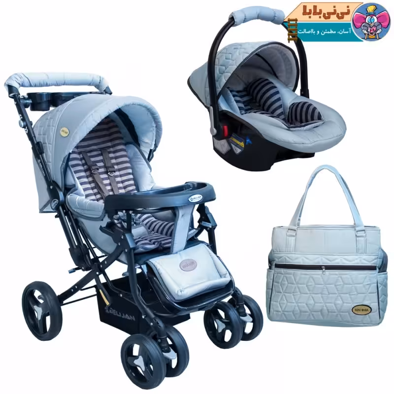 ست کالسکه دلیجان 3 تکه طرح Ana baby3