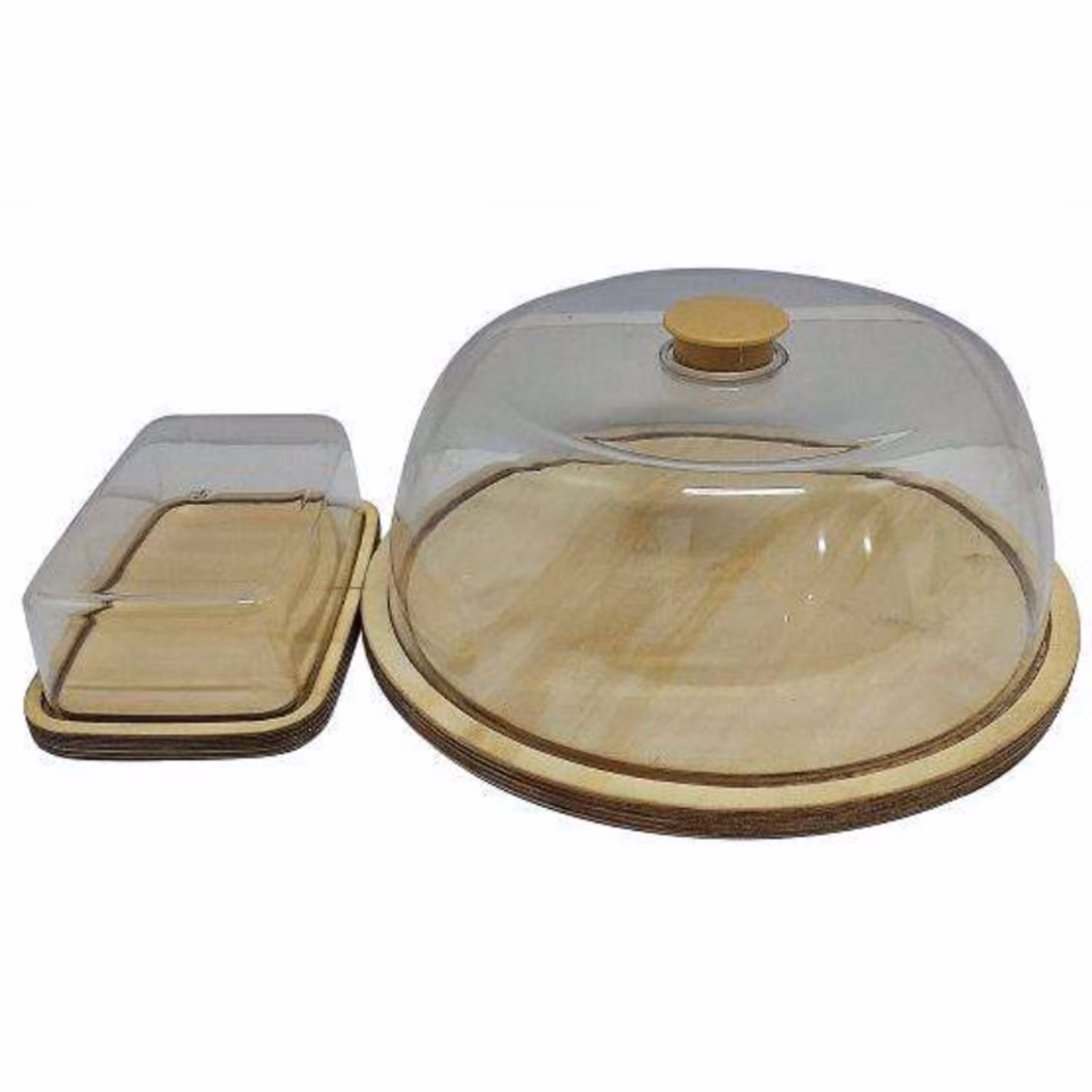 کیک خوری کد q818 به همراه ظرف کره