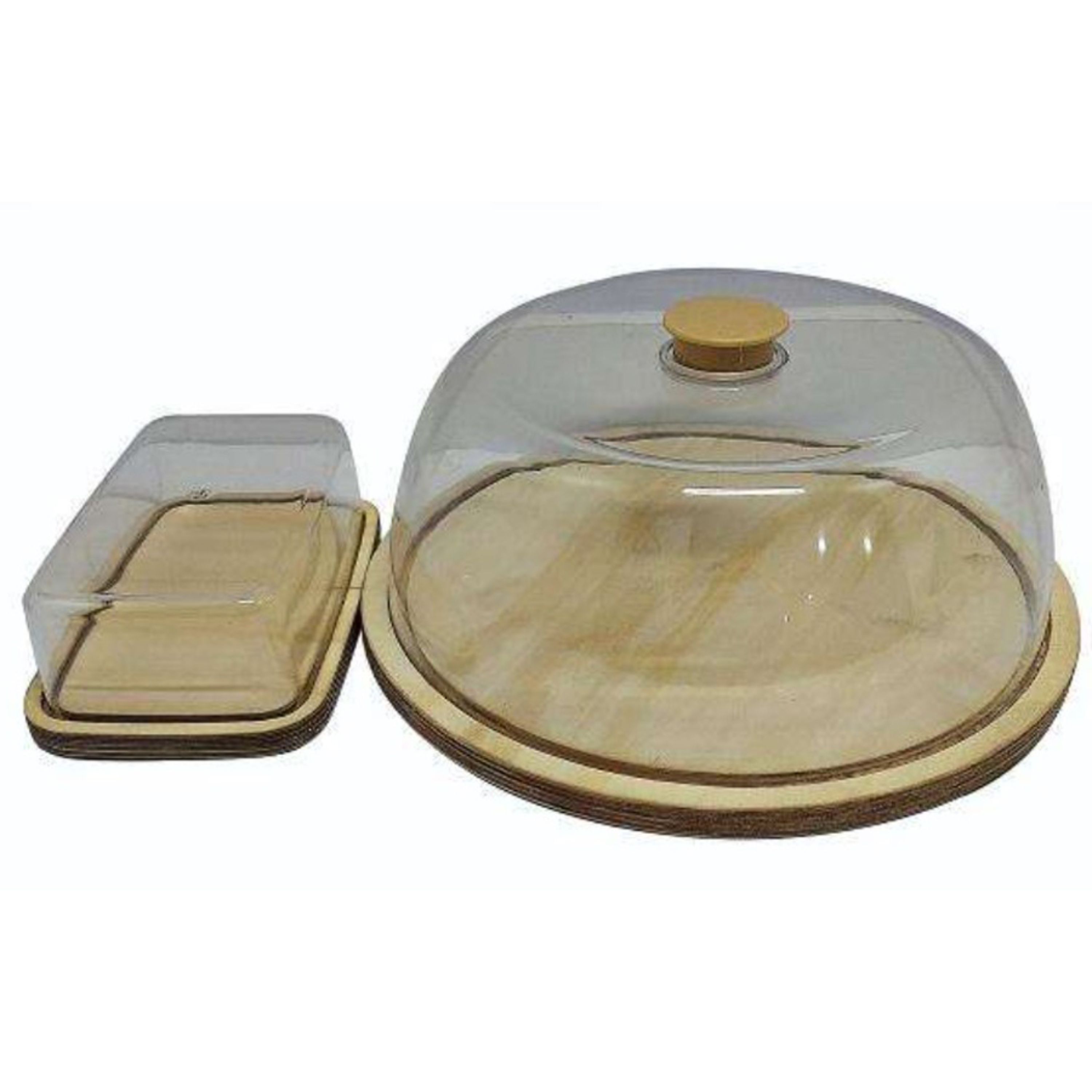 کیک خوری کد q818 به همراه ظرف کره