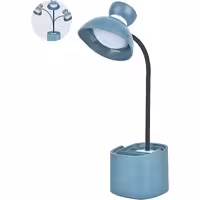 چراغ مطالعه شارژی لمسی رنگ آبی مدل DM5047